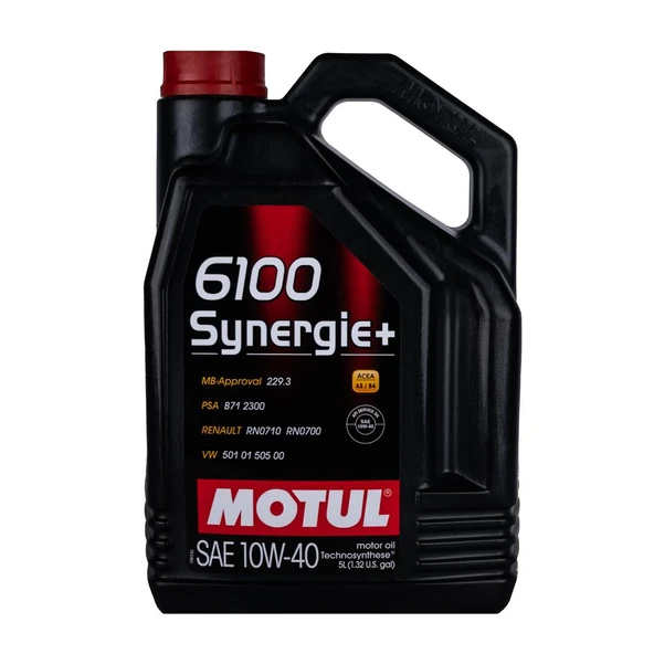 Motul 6100 Synergie+ 10w/40 5 Lt (Dizel & Benzinli)