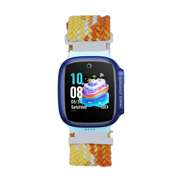 Huawei GT4 41mm Zore KRD-139 18mm Çocuklara Özel Örgü Kordon - 4