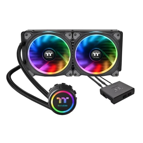 THERMALTAKE  floe riing plus rgb led fanli 280mm tt premium edition sivi sogutma kiti