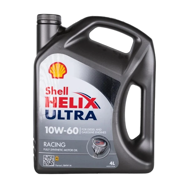 Shell 10W/60 Ultra Racing 4Lt  (Dizel & Benzinli)