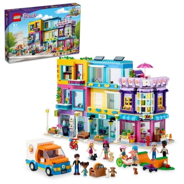 LEGO Friends Ana Cadde Binası Yapı Seti 41704 Standard Packaging