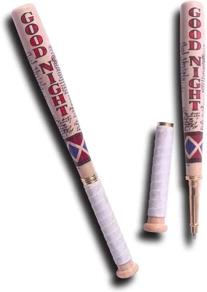 Noble Collection Harley Quinn Beyzbol Sopası Kalemi - 7