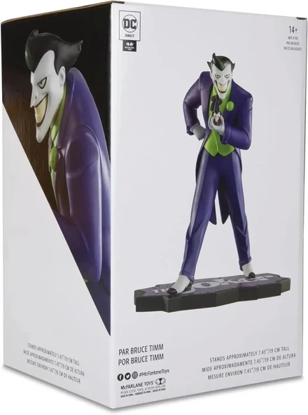 McFarlane Toys DC Direct - Joker: Mor Çılgınlık Heykeli - 5