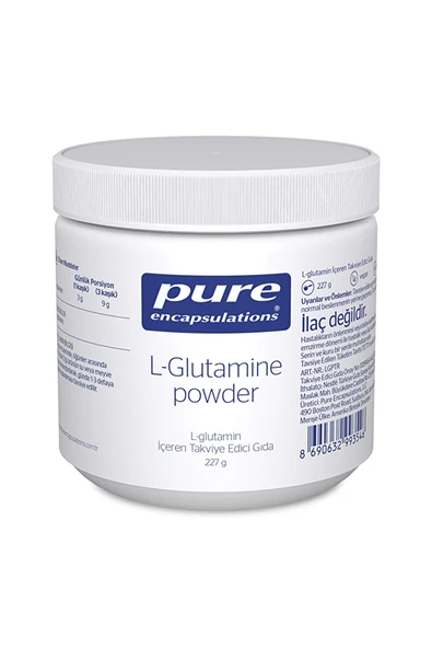 Pure Encapsulations L-Glutamine Powder 227 gr ürün görseli