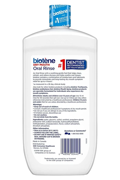 Biotene Dry Mouth Ağız Bakım Suyu Fresh Mint 1LT - 2