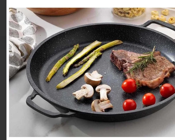 DÖKÜM GRANİT KAVURMA TENCERESİ 36CM - 3