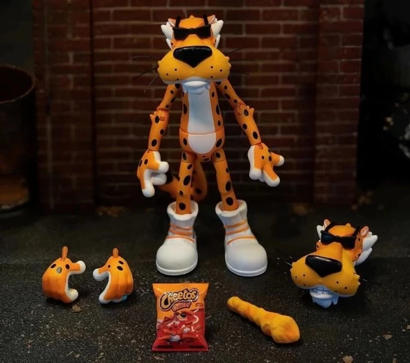 Jada Toys Cheetos 15Cm Chester Cheetah Aksiyon Figürü - 8