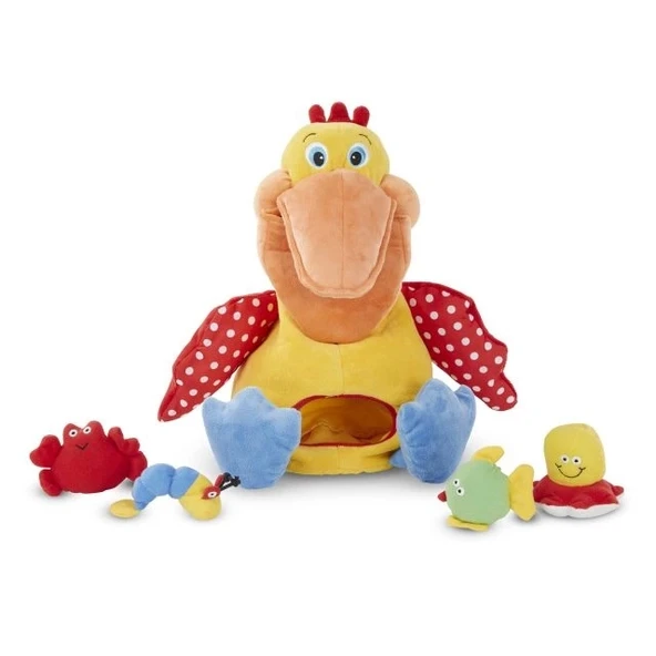 Melissa & Doug K's Kids Hungry Pelican Soft Bebek Eğitici Oyuncak