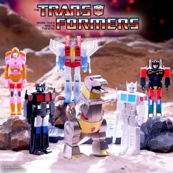 Super7 Transformers Soundwave Aksiyon Figürü Optimus Prime (Ultra Magnus)