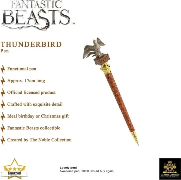 Noble Collection Fantastik Canavarlar Kalemi Thunderbird - 3