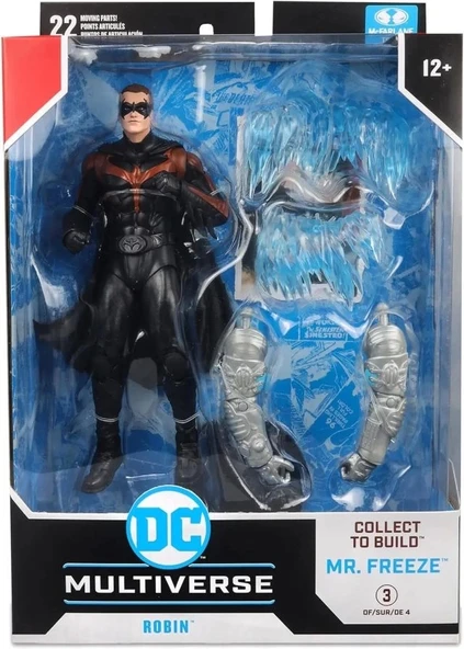 McFarlane - Batman ve Robin - DC Build-A Fig Wv11 - Robin Figürü - 10
