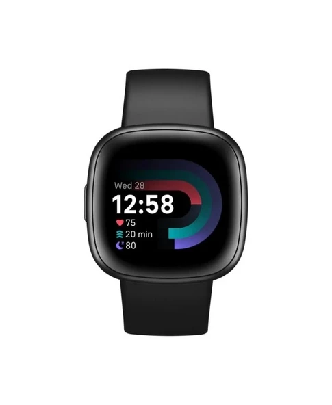 Fitbit - Versa 4 Akıllı Saat Siyah Grafit 39mm Siyah