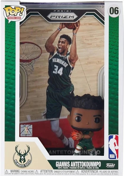 Funko Pop! NBA Trading Cards: Giannis Antetokounmpo Figürü - 4