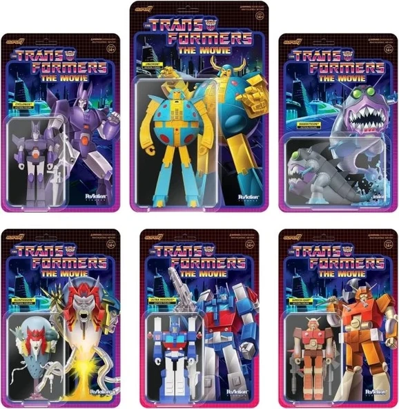 Super7 Transformers Soundwave Aksiyon Figürü Unicron