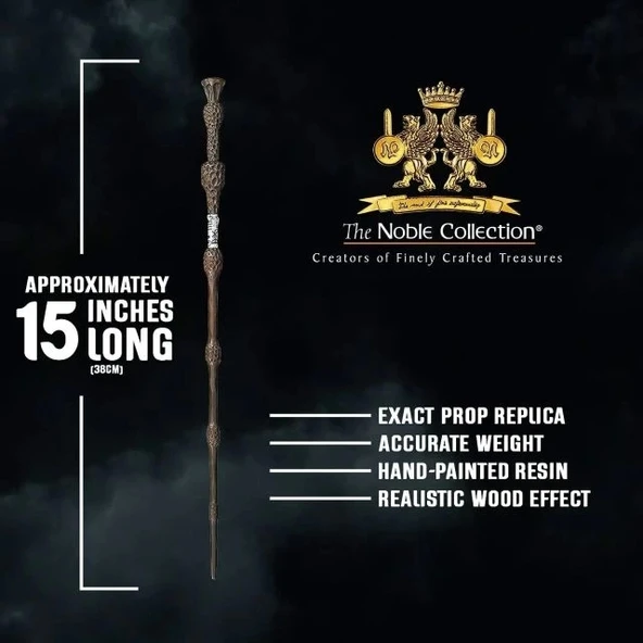 The Noble Collection Harry Potter Mürver Asa ve Ollivander Kutusu - 4