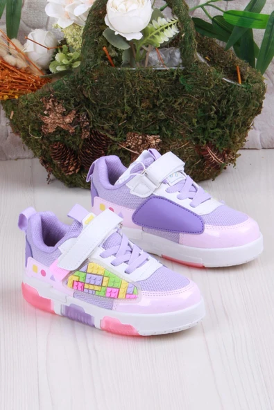 Fort Cool Legos Rahat Hafif Sneaker Işıklı Kız Çocuk Ayakkabı ürün görseli