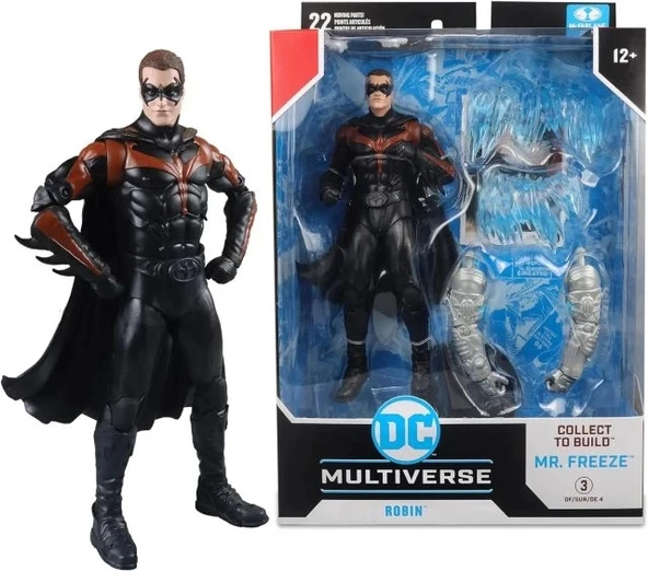 McFarlane - Batman ve Robin - DC Build-A Fig Wv11 - Robin Figürü - 9