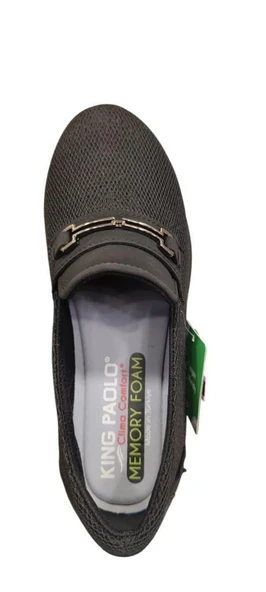 KİNG PAOLO 5133 DOLGU TABAN KADIN TEKSTİL AYAKKABI - Resim 5