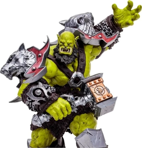 McFarlane - World of Warcraft - Orc: Shaman/Warrior Figürü (Rare) - 2