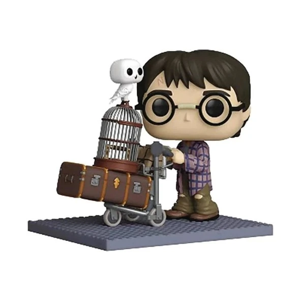 Funko POP Deluxe: Harry Potter Harry Pushing Trolley Figürü (57360) Funko