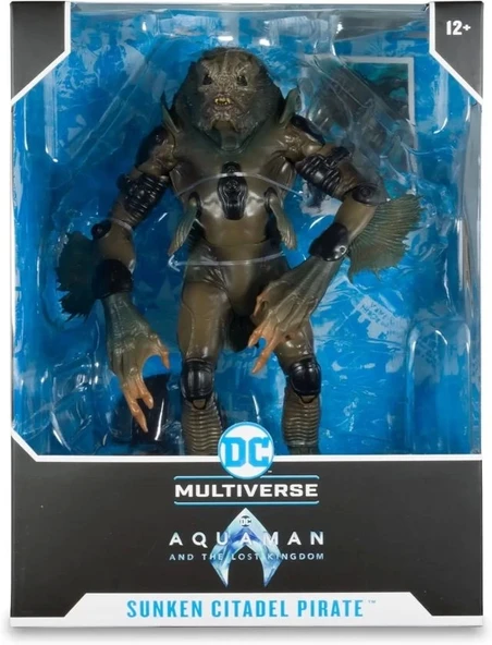 DC Multiverse - Aquaman 2 Movie - Sunken Citadel Pirate Mega Figürü - 9