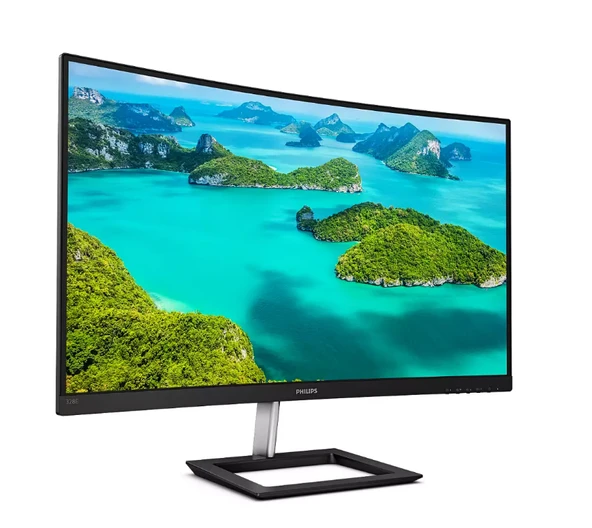 31.5 PHILIPS 328E1CA/00 4MS 60MHZ 2XHDMI 1XDP 4K UHD 3840X2160 HOPARLÖR FLICKER-FREE DÜŞÜK MAVİ IŞIK CURVED VESA SİYAH - 2