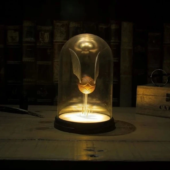 Harry Potter Levitating Altın Snitch Işığı Masa Lambası Aksesuarları - 7