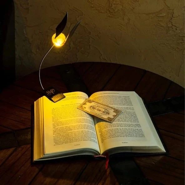 Paladone Altın Snitch Harry Potter Temalı Okuma Işığı - 3