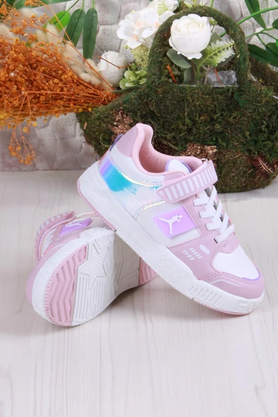 Fort Cool King Kısa Anatomik Rahat Hafif Sneaker Kız Çocuk Ayakkabı - Resim 4