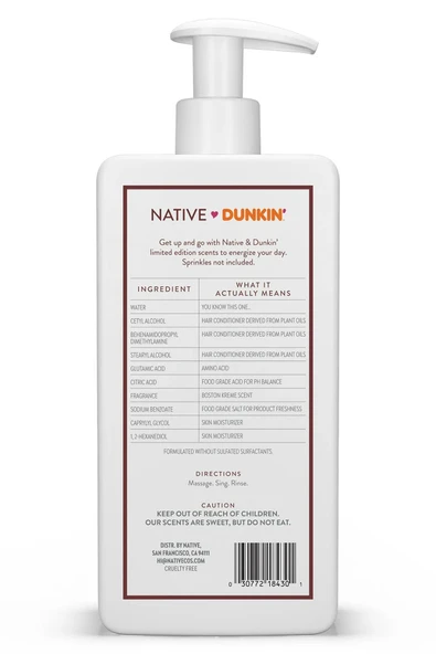 Native Boston Kreme Nemlendirici Saç Kremi 487ML - 2