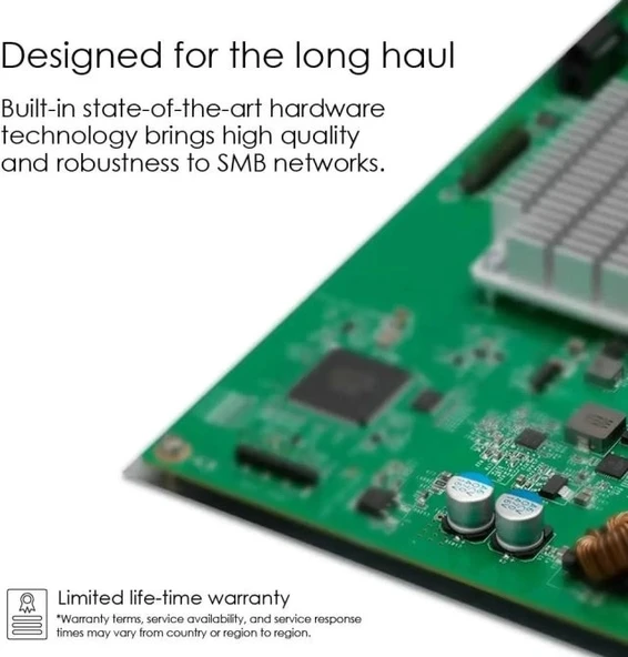 ZYXEL 24 Bağlantı Noktalı Gigabit Ethernet Akıllı Switch GS1900-24 - 4