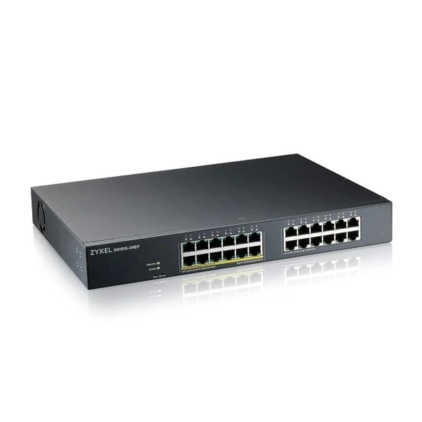 ZYXEL 24 Port Gigabit Ethernet Akıllı PoE Switch GS1915-24EP