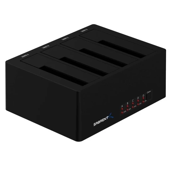SABRENT USB SSD/Harici Sabit Disk Bağlantı İstasyonu (DS-U3B4) 4 BAY