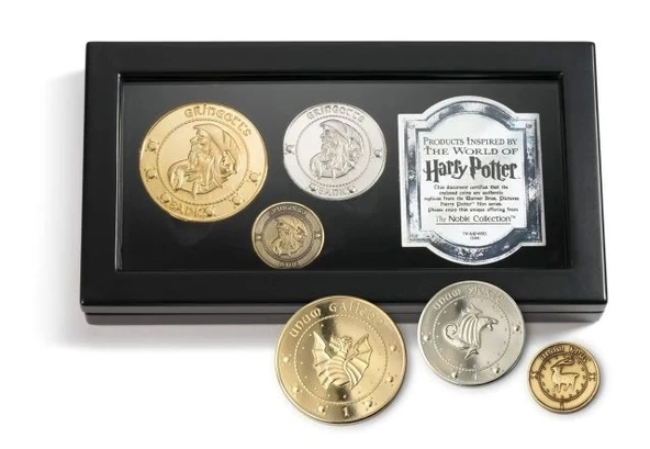 The Noble Collection  Gringotts Bankası Bozuk Para Koleksiyonu