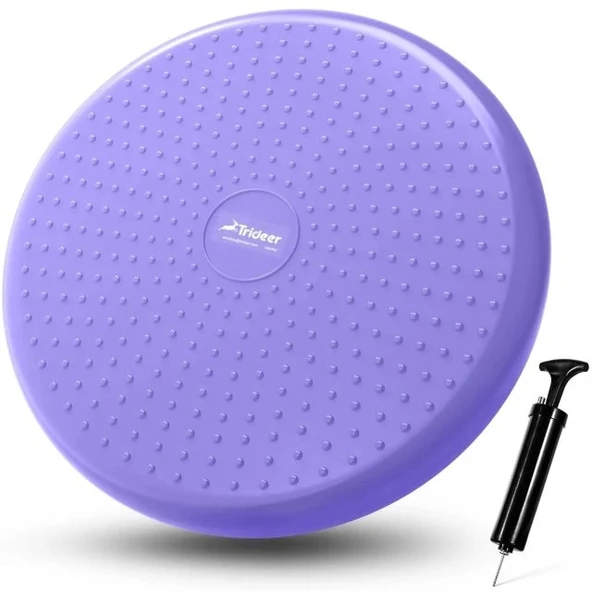 Trideer Şişirilmiş Sallanma Yastığı 34CM Light Purple