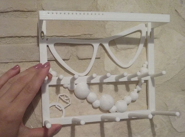 Hsyn Gözlük, Küpe, Yüzük, Bilezik Için Askı 3D699690 Akdenizpos Yeni - 2