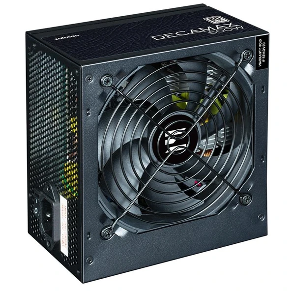ZALMAN ZM600-LX3 600W 80+ YUKSEK KORUMA DEVRE TASARIMI AKTIF PFC 12CM FAN POWER SUPPLY - 2