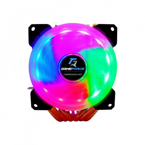 GAMEFORCE COPPER 6 Intel/AMD Uyumlu CPU Soğutucu - 3