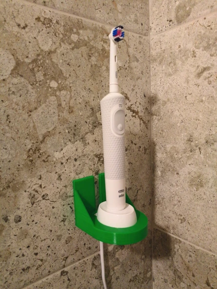 Hsyn  Oral B Elektrikli Diş Fırçası Için Duvar Standı 3D855238 Akdenizpos Yeni
