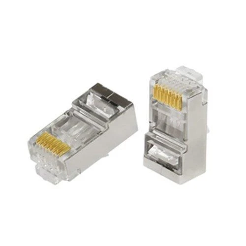 FRISBY FNW-RJ4522N RJ45 FTP CAT6 KONNEKTOR METAL 100LÜ PAKET - 2