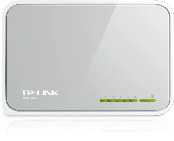 TP-LINK TL-SF1005D 5 PORT 10/100 PLASTİK KASA SWITCH