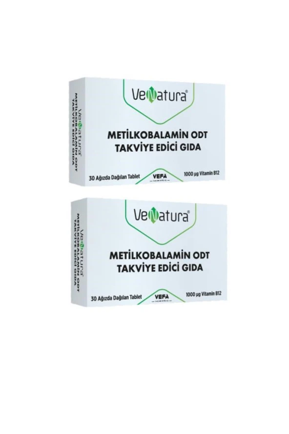 Venatura B12 Metilkobalamin 30 Tablet 2 Adet