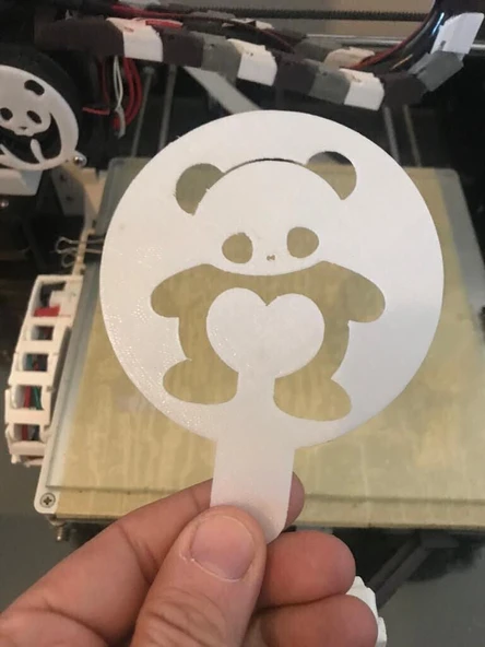 Hsyn Panda Kahve-Kek Kalp Kalıbı T4223341 Akdenizpos Yeni