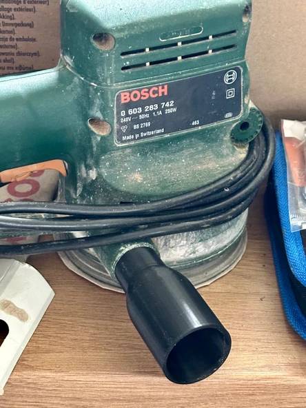 Hsyn Bosch Zımpara Makinesi Için Elektrikli Süpürge Adaptörü T6671099 Akdenizpos Yeni