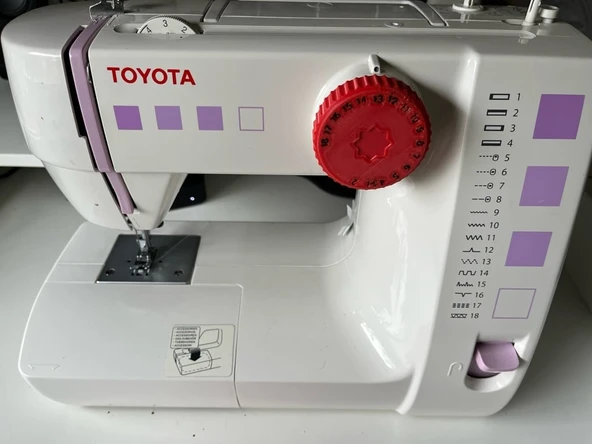 Hsyn Toyota Dikiş Makinesi Yedek Düğmesi /Model Fsl Rs 18 Seri A T6256866 Akdenizpos Yeni