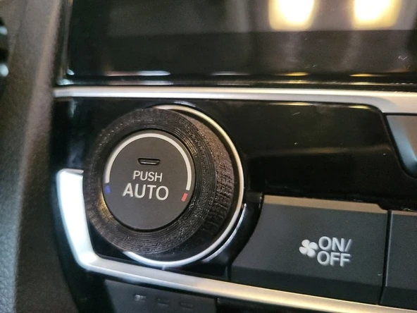 Hsyn 10. Nesil Honda Civic Klima Kontrol Düğmesi Özelleştirmesi T4854843 Akdenizpos Yeni