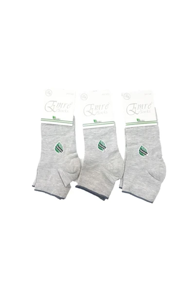 Emre Erkek Bambu Kısa Patik Çorap 0095 - 6 Adet  Koyu Lacivert 40-44 - Resim 7