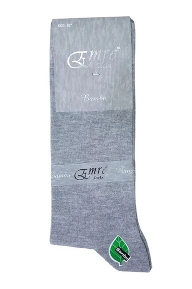 Emre Erkek Bambu Mevsimlik Soket Çorap 267 - 12 Adet  Siyah 40-44 - Resim 7