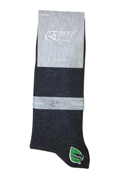 Emre Erkek Bambu Mevsimlik Soket Çorap 267 - 12 Adet  Koyu Lacivert 40-44 - Resim 4