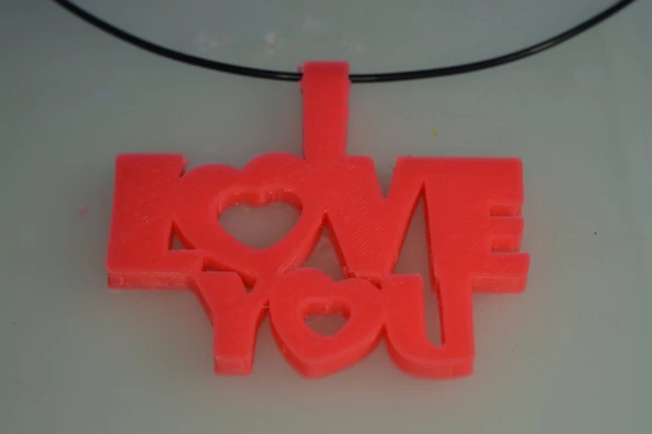 Hsyn Sevgililer Gününe Özel I_Love_You Anahtarlık Kolye T1320469 Akdenizpos Yeni
